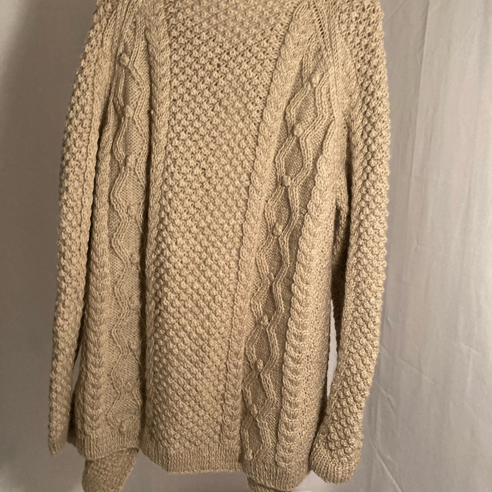 Sweater chunky and warm brown - Picture 10 of 15